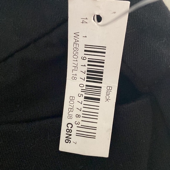 Amazon Essentials Women's Woven Pants NWT Size 14 Black - Picture 6 of 6